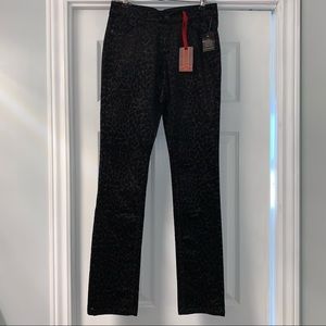 LIVERPOOL JEANS COMPANY SADIE’S STRAIGHT LEG animal print JEANS size 2 NWT